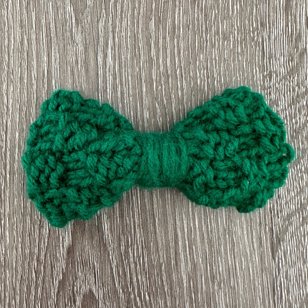 Handmade Emerald Green Hair Bow